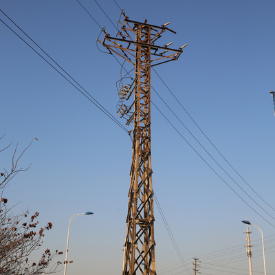 कोण जस्ती 220kv ट्रांसमिशन लाइन टावर्स, 10 मीटर हाई वोल्टेज इलेक्ट्रिक टॉवर