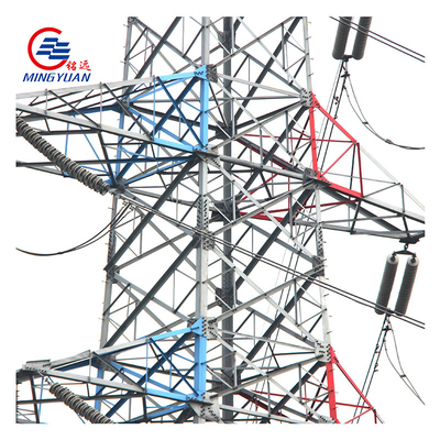 220KV 330kV इलेक्ट्रिक ट्रांसमिशन टॉवर कोण उच्च वोल्टेज