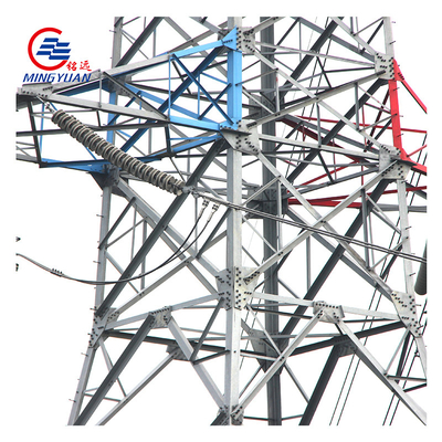 220KV 330kV इलेक्ट्रिक ट्रांसमिशन टॉवर कोण उच्च वोल्टेज