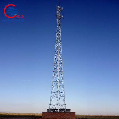 HDG OEM अष्टकोणीय एंटीना मस्त टॉवर दूरसंचार रेडियो टॉवर