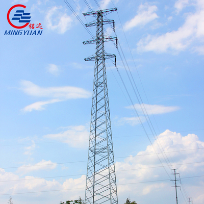 132kv विद्युत संचरण टॉवर उच्च वोल्टेज उच्च वोल्टेज
